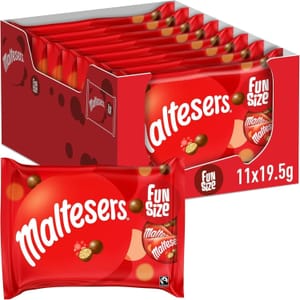 11 x 19.5g Maltesers Milk Chocolate & Honeycomb Fun Size (£3.15/£2.97 S&S)