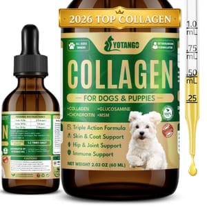 YOTANGO Liquid Collagen for Dogs Bacon Flavor 60ml - £9.27 S&S Voucher