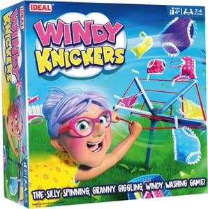 Ideal Windy Knickers Game: Silly Spinning Washing, Ages 4+