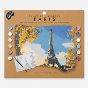 Mindful Painting Part by Numbers - Paris