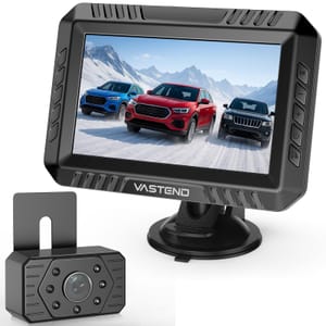 VASTEND Wireless IP69K Rear View Camera System 5 Inch 1080P