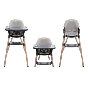Graco Presti 3-in-1 Highchair, 4.75kg, Compact Fold, 3 Modes, Gray