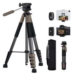 K&F Concept Compact Tripod for DSLR, 190 Cm