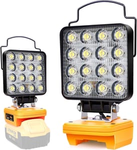 Cordless DEWALT LED Work Light, No Battery, 18V/20V, 48W
