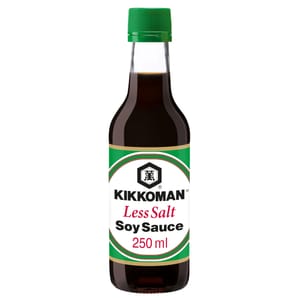 Kikkoman Reduced-Salt Soy Sauce, 250 Ml, Naturally Brewed