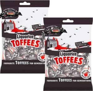 Walkers Nonsuch Liquorice Toffees 150g 2 Pack - £2.75 S&S