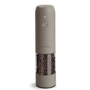 TLYSXPRO Electric Pepper Grinder, USB-Rechargeable, Adjustable Coarseness
