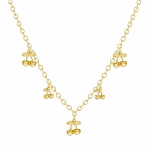 Vibrance Cherry Necklace - Gold or Silver
