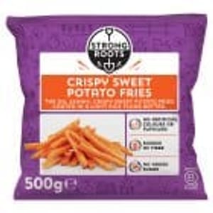 Strong Roots Crispy Sweet Potato Fries500g