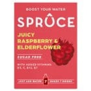 Spruce Raspberry & Elderflower Water Enhancer 7 Sachets12g