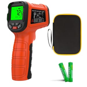 MOONASCEND 1500C Infrared Temperature Gun with Laser for HVAC