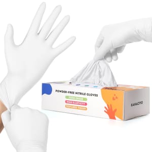 KAHACIYO Kid Nitrile Gloves, 100pcs, Latex-Free, Powder-Free, Kid Size