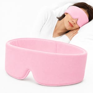 EASICUTI Unisex Sleep Mask, Light-Blocking Eye Mask