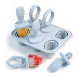 Mini Silicone Ice Lolly Moulds with Sticks for Toddlers, BPA-Free