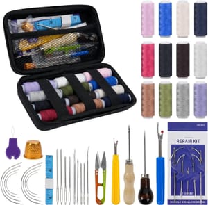 45-Piece Sewing Tool Set for Beginners: Needle & Thread Kit