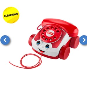 Fisher-Price Red Chatter Telephone
