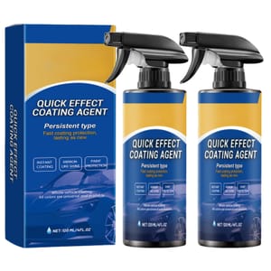 2x Car Ceramic Coating Spray, 3-in-1, 120ml Each