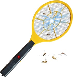KK'S GLAMS Electric Fly Swatter Bug Zapper, Battery Operated