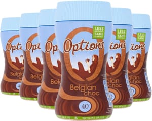 Options Belgian Hot Chocolate Drink, 6 X 220g Jars - £12.87 S&S Voucher