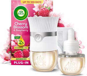 DEAL STACK - Air Wick Cherry Blossom & Raspberry Plug-in Kit 19ml - £3.67 S&S