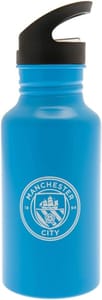 Manchester City FC Haaland Aluminium Water Bottle One Size Blue