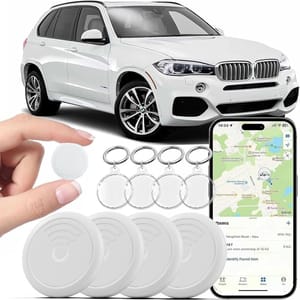 4-Pack GPS Vehicle Tracker, No Monthly Fee, Apple Find My