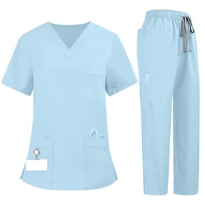 DIYIOUZHOU Women's Nursing Scrubs