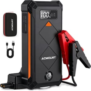 7000A Jump Starter Power Pack 23800mAh 12V Car Battery