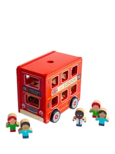 John Lewis Wooden London Double Decker Bus