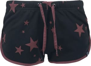 "Shorts with Stars" Shorts Black by RED by EMP