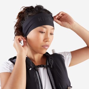 KIPRUN Men Women's V2 KIPRUN Running Headband - Black