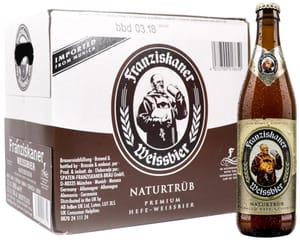 DEAL STACK - Franziskaner Weissbier, 12 X 500 Ml - £21.84 S&S Voucher