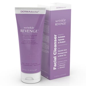 DERMAdoctor Wrinkle Revenge Cream & Glycolic Cleanser 210ml - £11.99 S&S Voucher