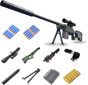 Sniper Rifle Foam Ball Blaster with 20 Balls