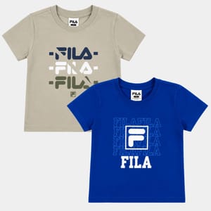 Children's 2pk Fila T-Shirt Age's 2, 3 and 4 Only