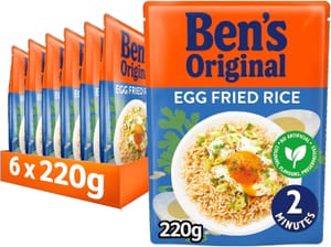 Ben's Original Egg Fried Microwave Rice, 6 X 220g - £4.22 S&S Voucher