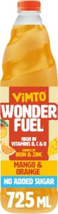 Vimto Wonderfuel Squash - No Added Sugar - Mango & Orange - £1.27 S&S