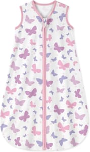 Yoofoss Baby Sleeping Bag 0.5 Tog 0-6 Months Organic Cotton