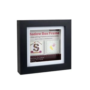 Black Shadow Box Frame 10cm X 10cm