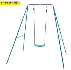 Plum Play Plum Single Swing Set - Purple/Teal