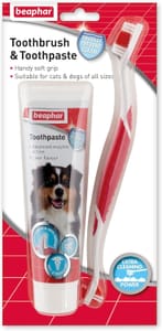 Beaphar | Toothbrush & Toothpaste Dental Care Kit