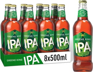 Greene King IPA, 8x500ml Bottles, English Pale Ale