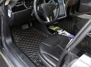 Pegasuss Custom Leather Waterproof Floor Mat for RHD