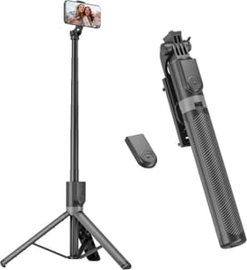 Phone Tripod & Selfie Stick, 180cm