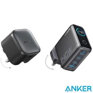 Anker Nano 45W Foldable USB-C Charger; Prime 140W GaN 4-Port
