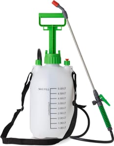 5 Litre Pump Action Garden Sprayer with Lance and Strap
