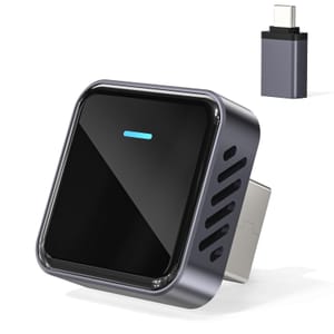 Gatatol Nano Wireless CarPlay Adapter for iPhone USB-a to USB-C