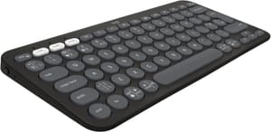 Logitech Pebble Keys 2 Keyboard, Multi-Device Bluetooth