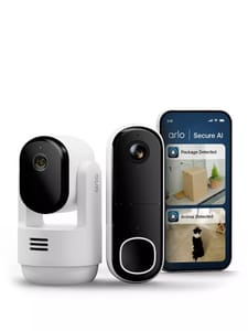 Essential 3 Indoor Pan-Tilt Camera and Video Doorbell