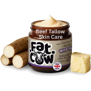 Fat Cow Beef Tallow Cream with Wild Yam & Jojoba - £20.29 S&S Voucher
